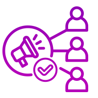 Microphone calling people